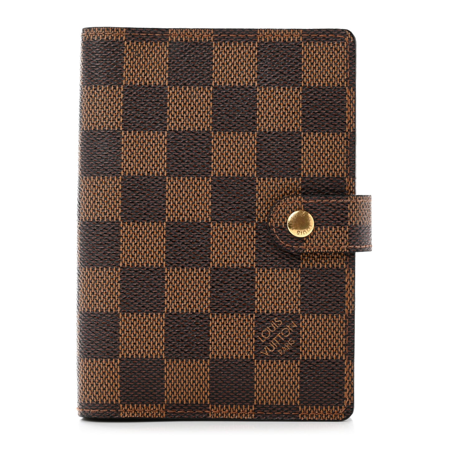Damier Ebene Small Ring Agenda Cover