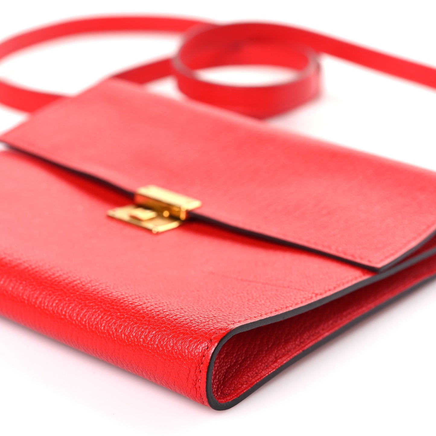 Chevre Mysore Clic 16 Wallet Rouge de Coeur