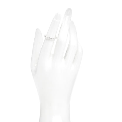 Tiffany Sterling Silver Twist Rope Ring 49 5 2 of 4