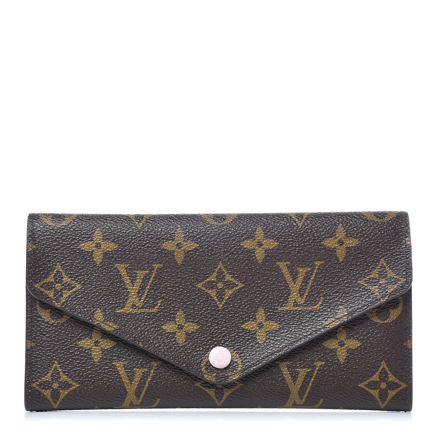 Louis Vuitton Monogram Josephine Wallet Rose Ballerine 1 of 13