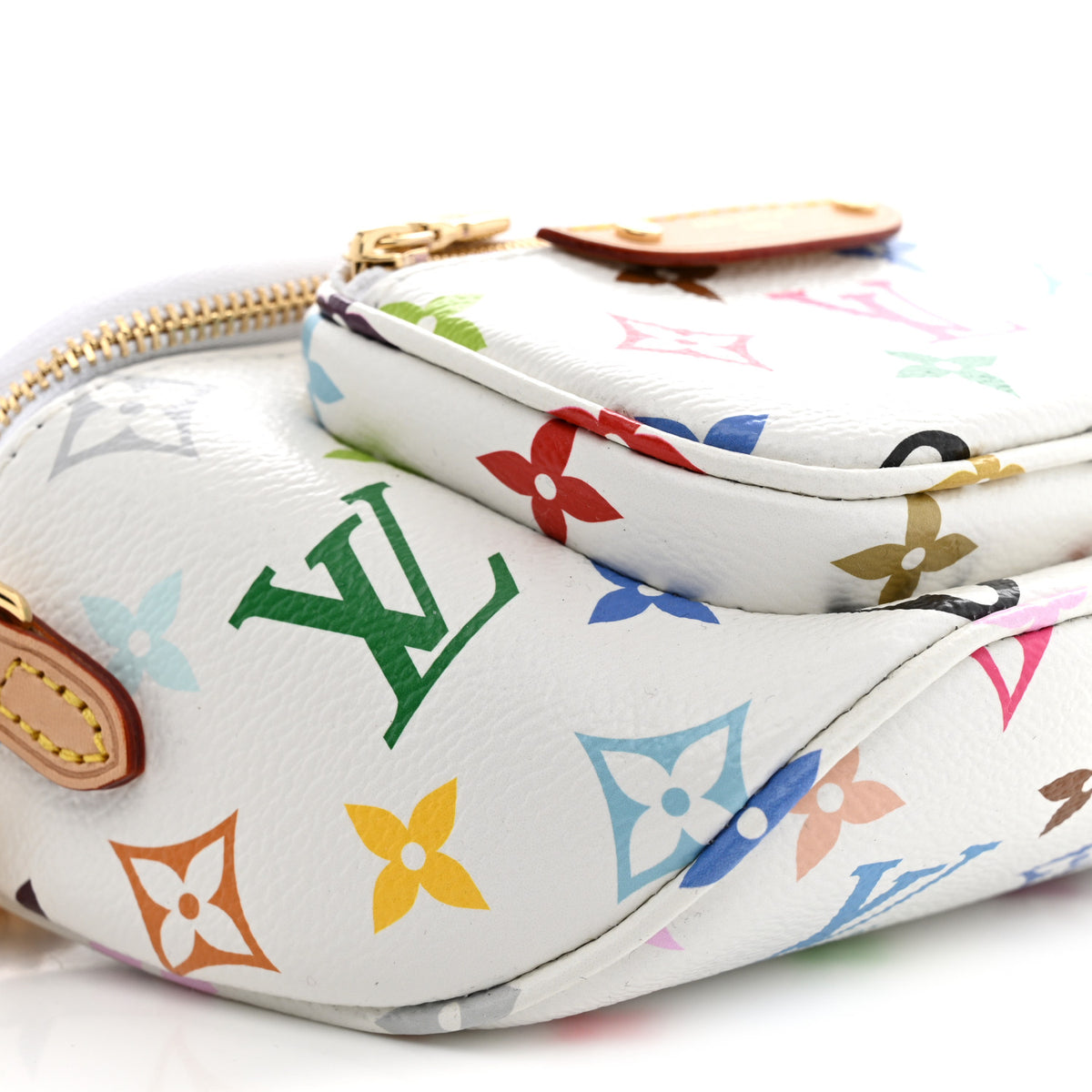 Louis Vuitton LV X TM Monogram Multicolor Mini Bumbag White 8 of 9