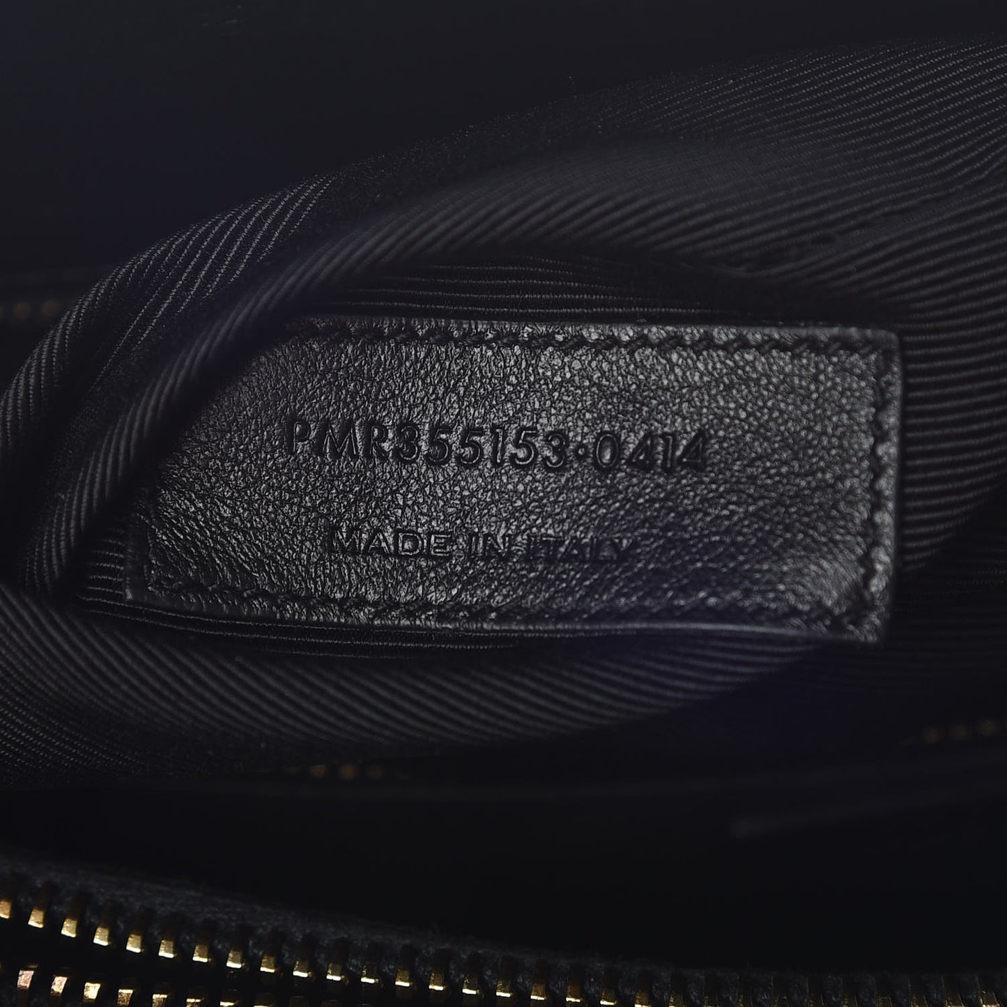 Calfskin Small Sac De Jour Black