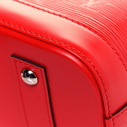 Louis Vuitton Epi Alma BB Coquelicot 9 of 11