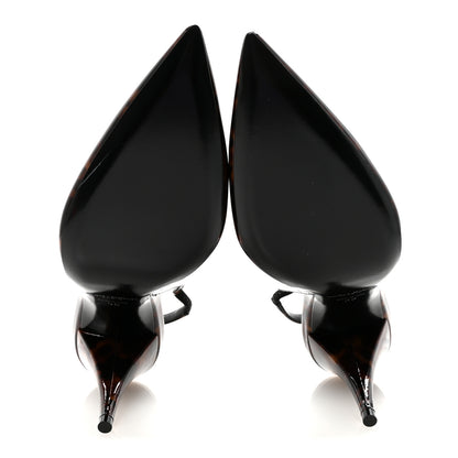 Saint Laurent Calfskin Anja 85 Pumps 36 Manto Naturale 11 of 19