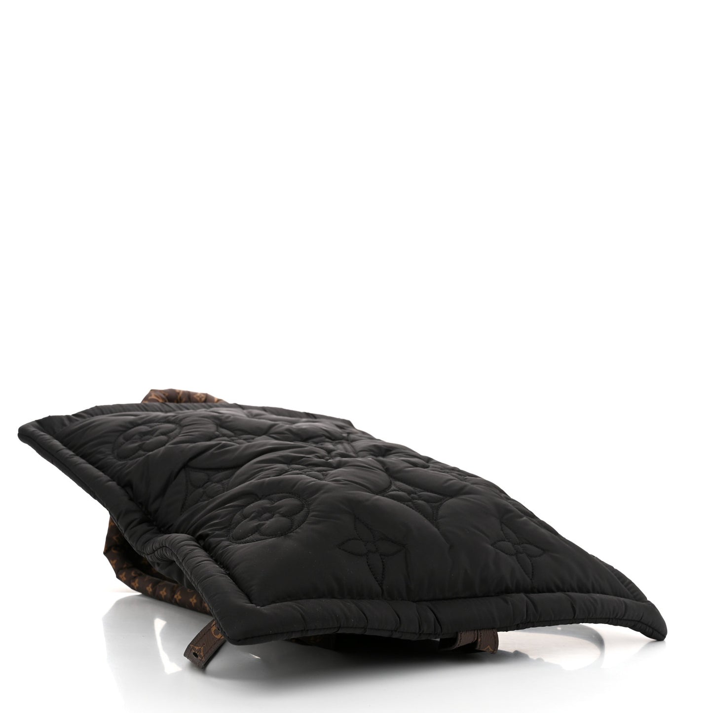 Econyl Monogram Pillow Backpack Black