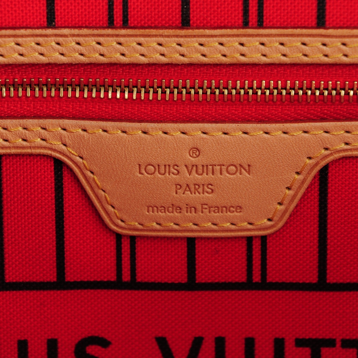 Louis Vuitton Monogram Jungle Dots Neo Neverfull MM Coquelicot Denim 6 of 7