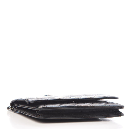 Chanel Caviar Quilted Wallet On Chain WOC Black 4 of 11
