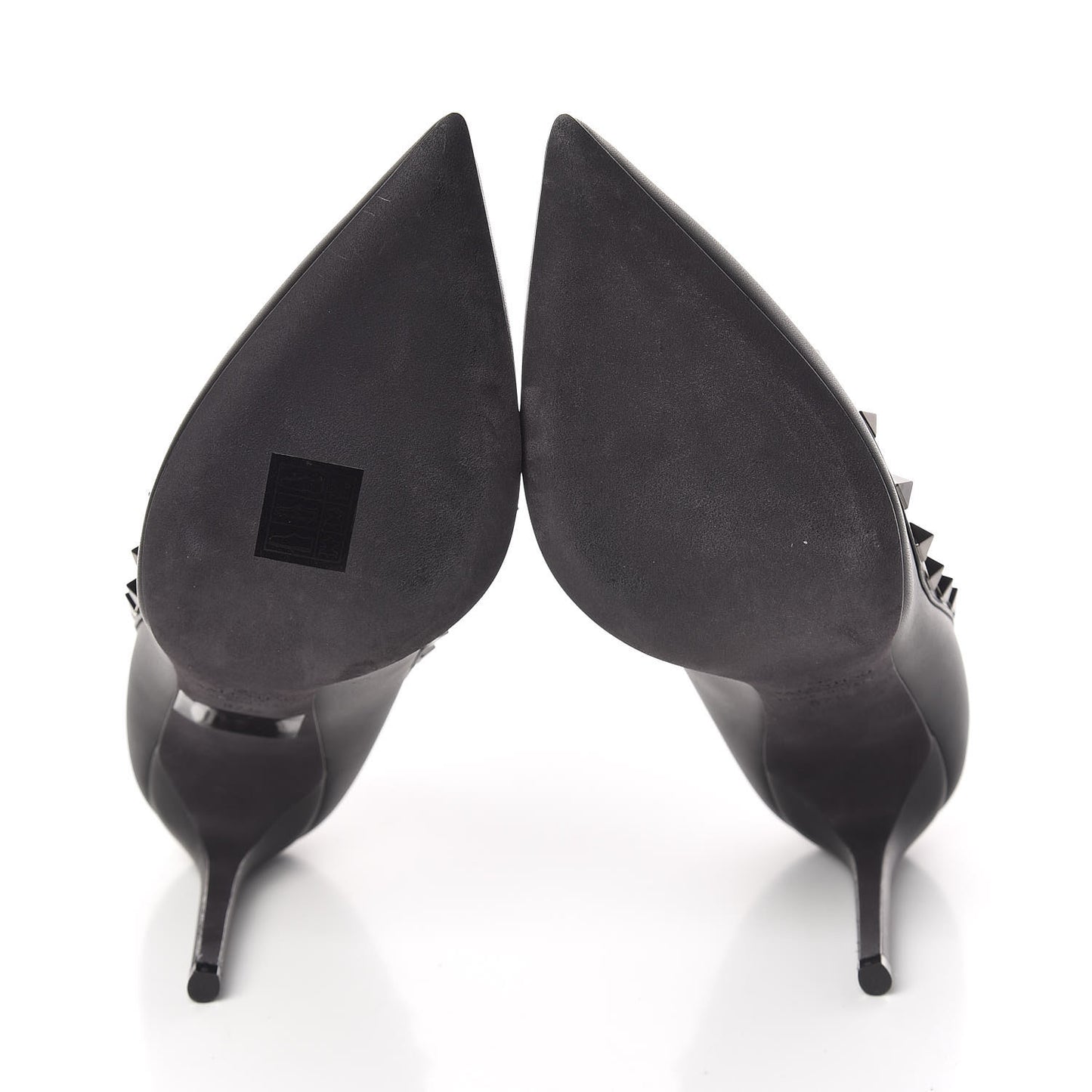 Nappa Rockstud 100mm Pumps 37.5 Black