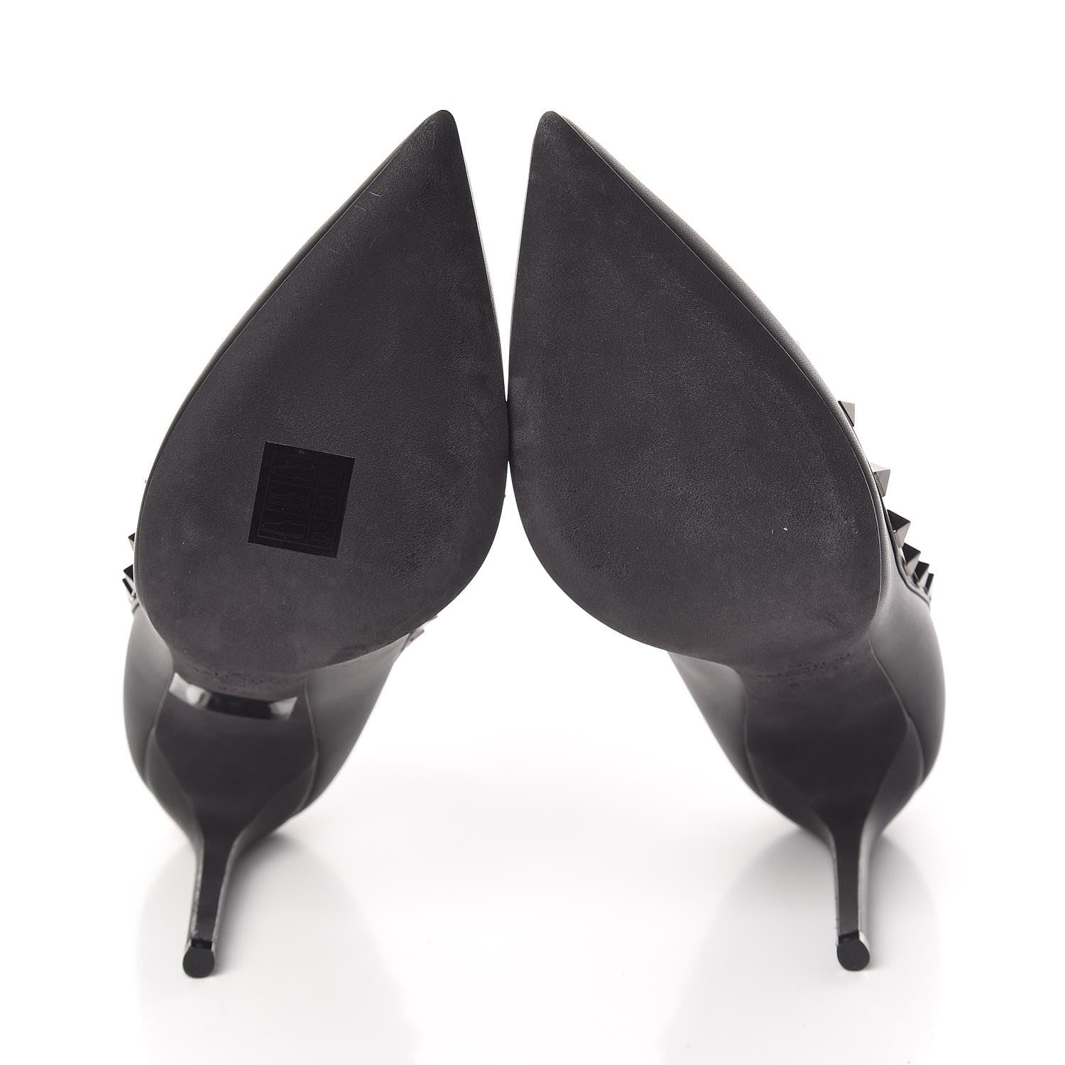 Valentino Garavani Nappa Rockstud 100mm Pumps 37.5 Black 5 of 9
