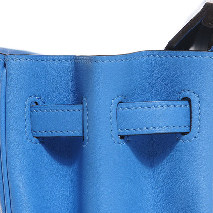 Hermes Swift Birkin 25 Bleu Paradis 7 of 21