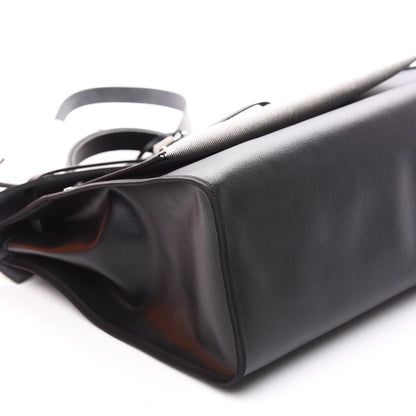 Hermes Toile H Berline Vache Hunter Herbag Zip 39 MM Black Ecru 5 of 20