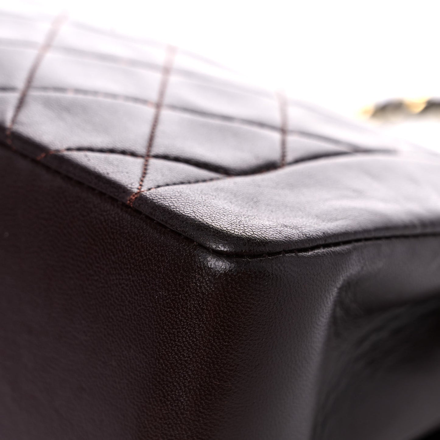 Lambskin Quilted Medium Single Flap Burgundy