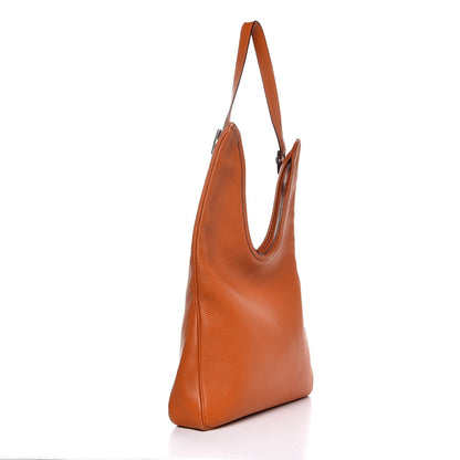 Hermes Taurillon Clemence Massai PM Orange 3 of 18
