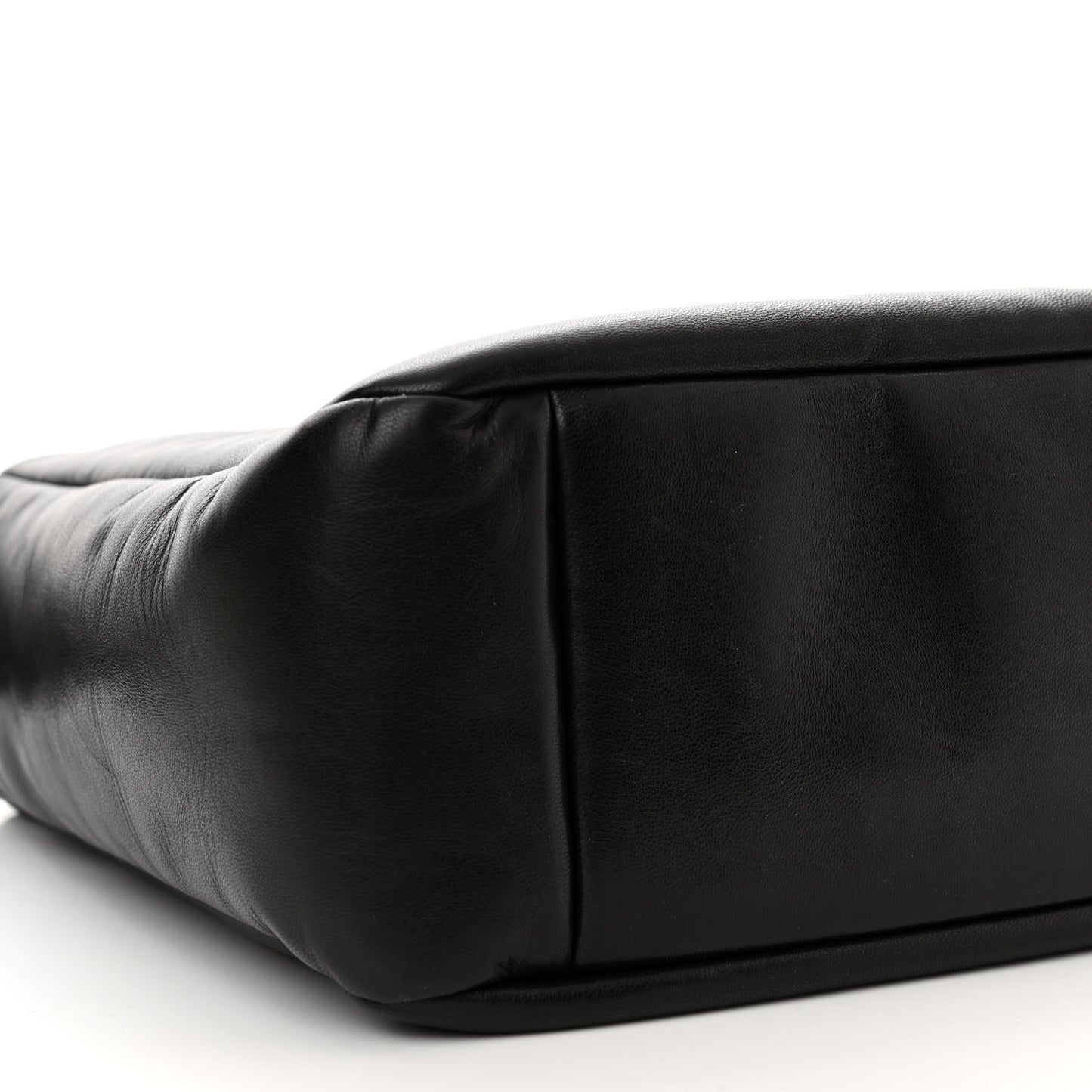 Padded Lambskin Small Le 5 A 7 Supple Hobo Black