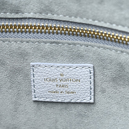 Louis Vuitton Empreinte Monogram Giant Neverfull MM Blue Hour 6 of 9