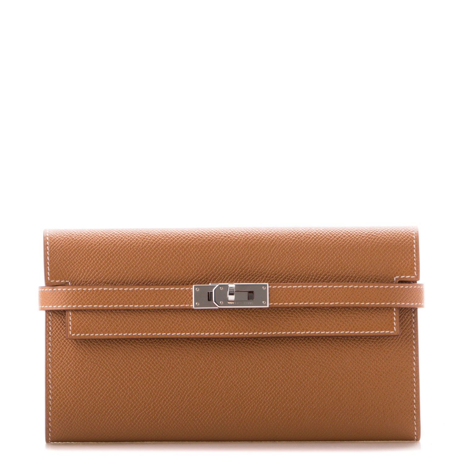 Hermes Epsom Kelly Longue Wallet Gold 1 of 6
