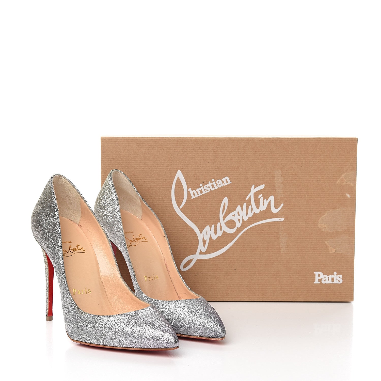Christian Louboutin Glitter Degrade Pigalle Follies 100 Pumps 35 Drage 9 of 9