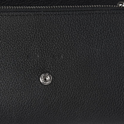 Louis Vuitton Calfskin Lockme II Wallet Black 11 of 11