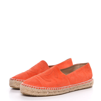 Chanel Suede CC Espadrilles 40 Orange 3 of 11