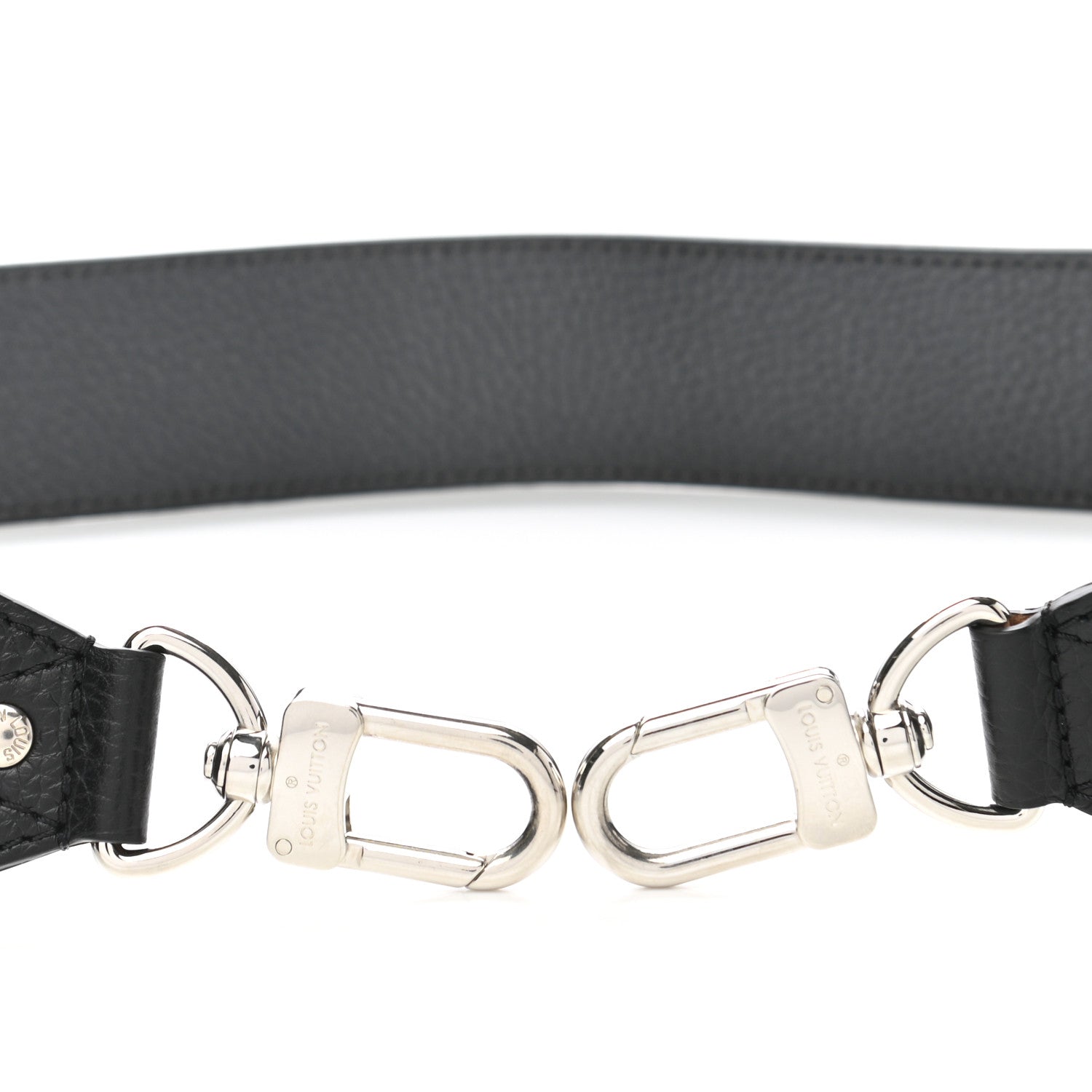 Louis Vuitton Taurillon Bandouliere Shoulder Strap Black 3 of 6