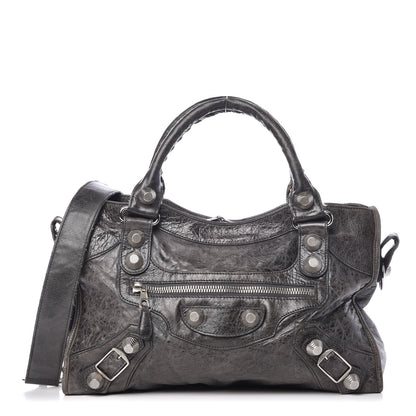 Balenciaga Agneau Giant 21 Silver Hardware City Anthracite 1 of 20
