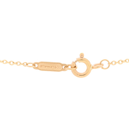 Tiffany 18K Yellow Gold Diamond Atlas Pierced Pendant Necklace 3 of 3