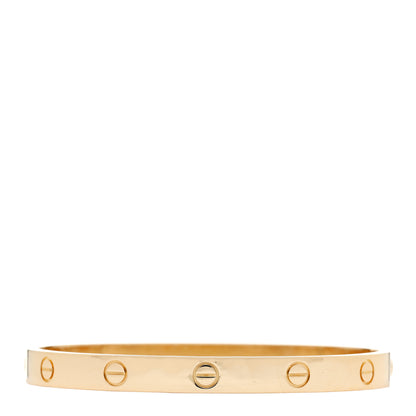Cartier 18K Yellow Gold LOVE Bracelet 18 2 of 9