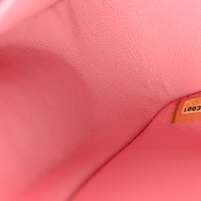 Chanel Caviar Quilted Medium Double Flap Pink 7 of 12