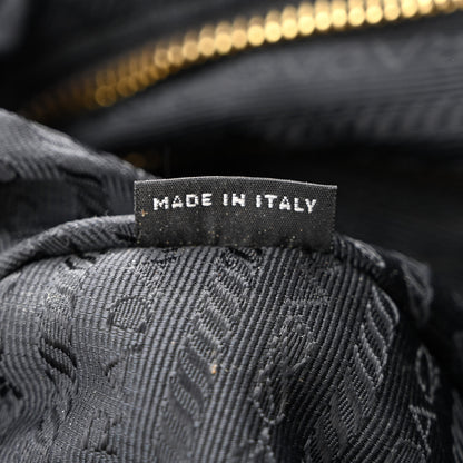 Prada Tessuto Nylon Saffiano Tote Black 7 of 13