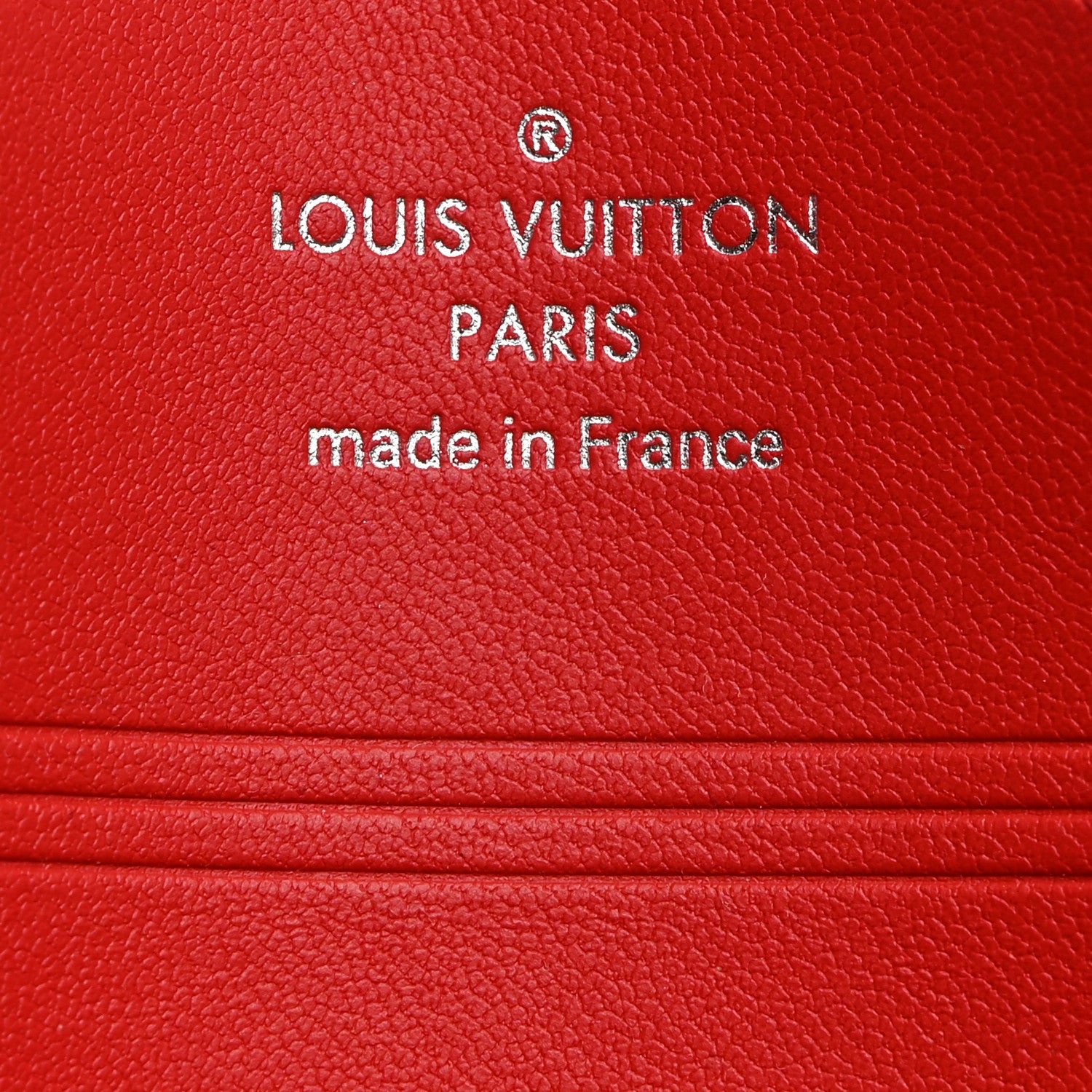 Louis Vuitton Monogram Escale Small Kirigami Pochette Insert Red 6 of 7