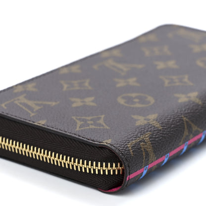 Louis Vuitton Monogram 2020 Christmas Animation Zippy Wallet Pivoine 9 of 10