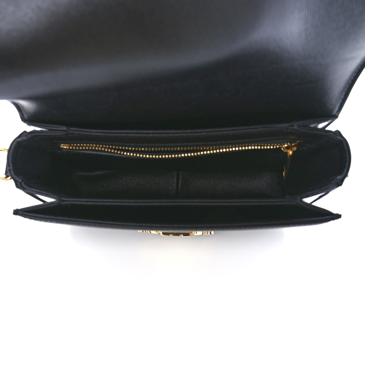 Shiny Calfskin Teen Triomphe Black