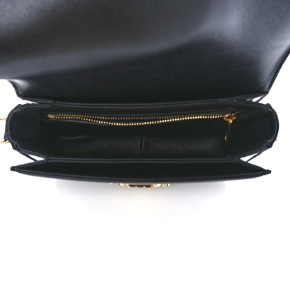 Celine Shiny Calfskin Teen Triomphe Black 5 of 11