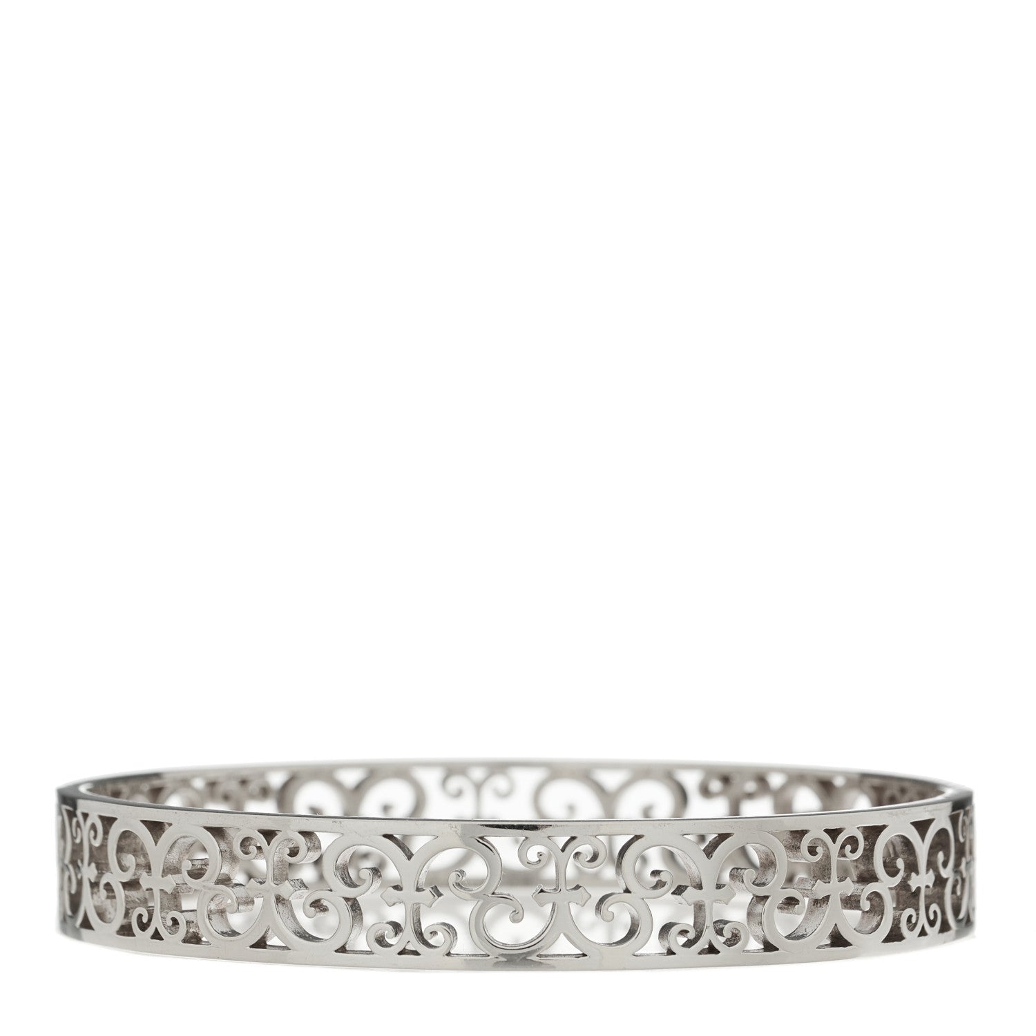 Tiffany Sterling Silver Enchant Bangle Bracelet 2 of 3