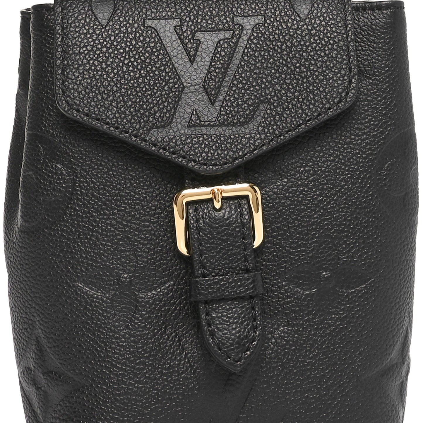 Empreinte Monogram Giant Tiny Backpack Black
