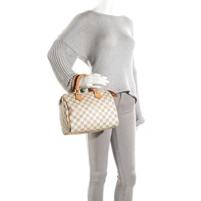 Louis Vuitton Damier Azur Speedy 25 2 of 7