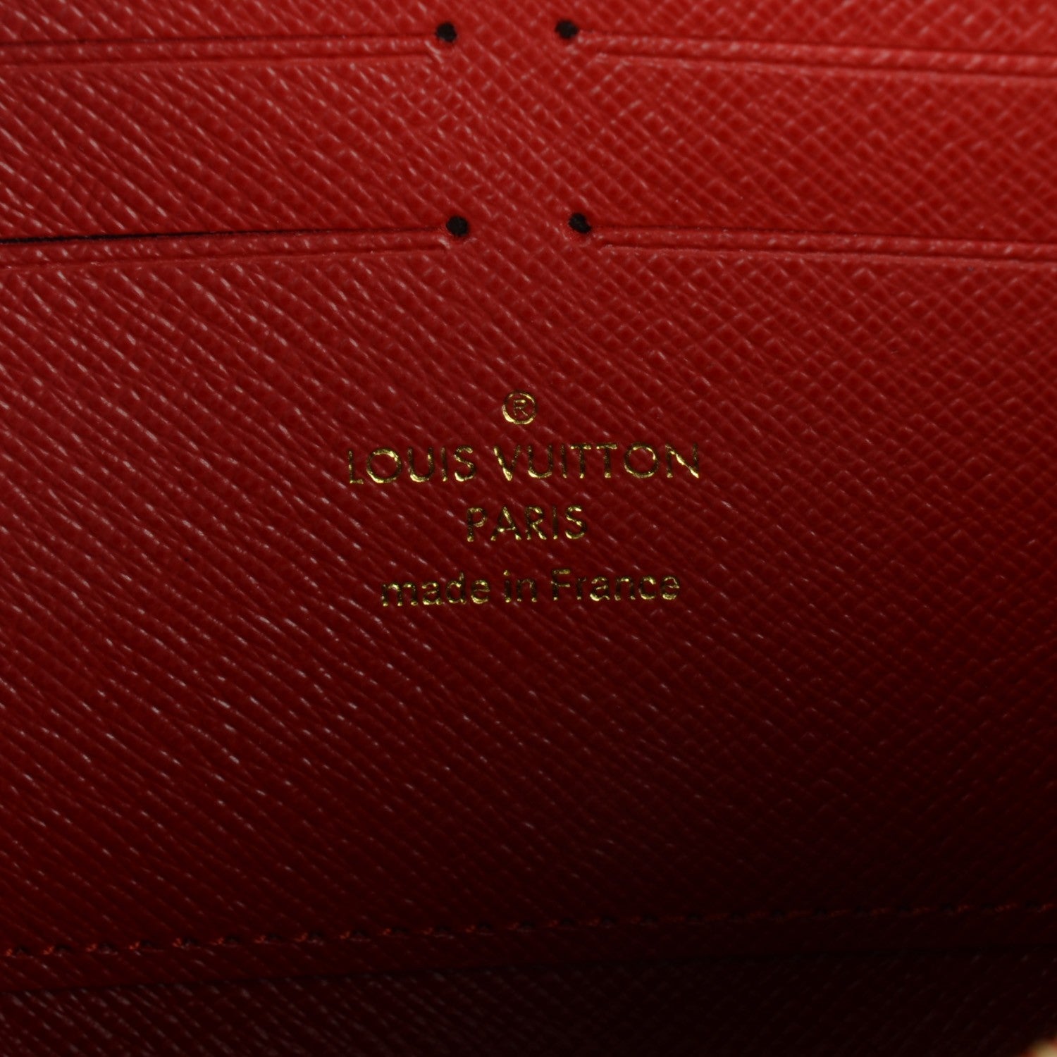 Louis Vuitton Monogram Retiro Zippy Wallet Cherry 6 of 7