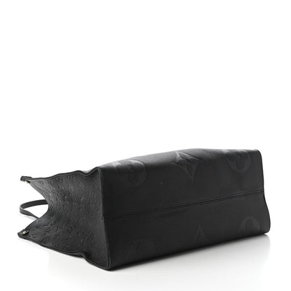 Louis Vuitton Empreinte Monogram Giant Onthego GM Black 4 of 11
