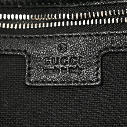 Gucci Sakai Be Green Calfskin Diagonal Stitched Medium Blondie Tote Black 8 of 12