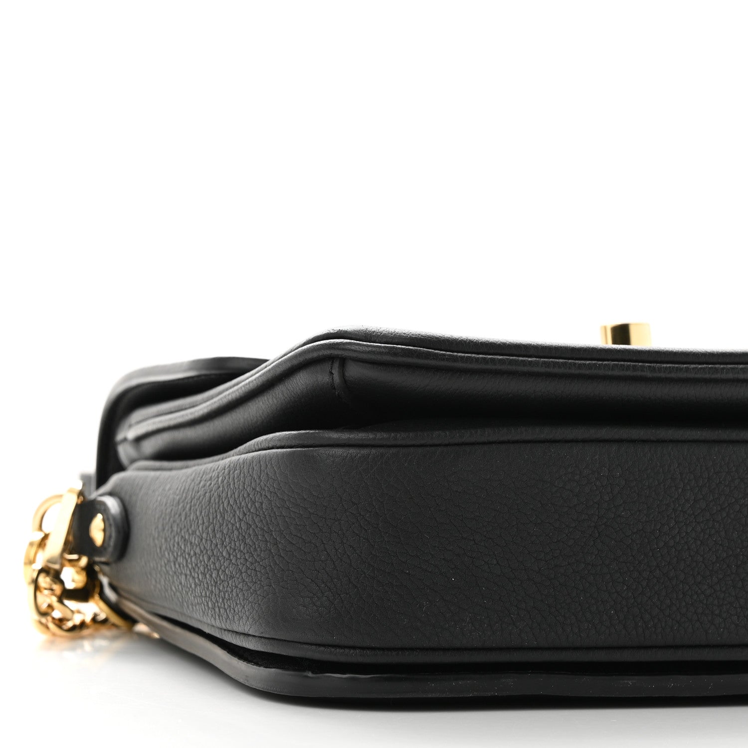 Louis Vuitton Grained Calfskin Lockme Oxford Black 8 of 9
