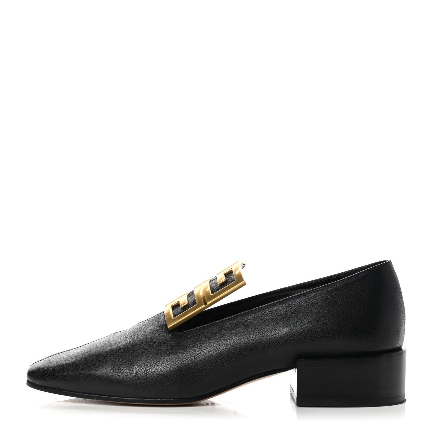 Goatskin 4G Loafer 41 Black