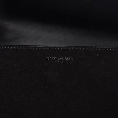 Saint Laurent Suede Monogram Small Dylan Shoulder Bag Black 7 of 10