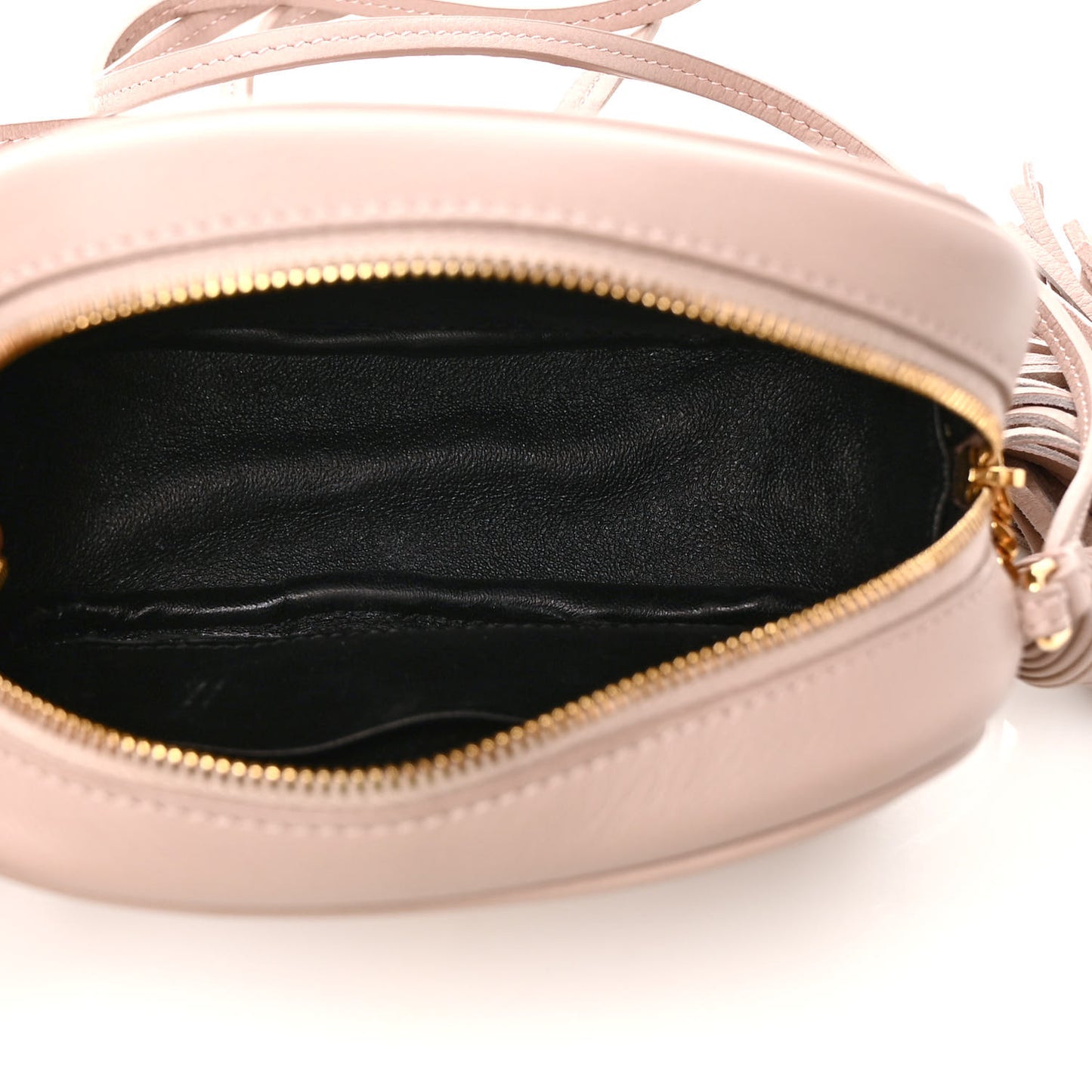 Nappa Monogram Blogger Bag Deep Beige
