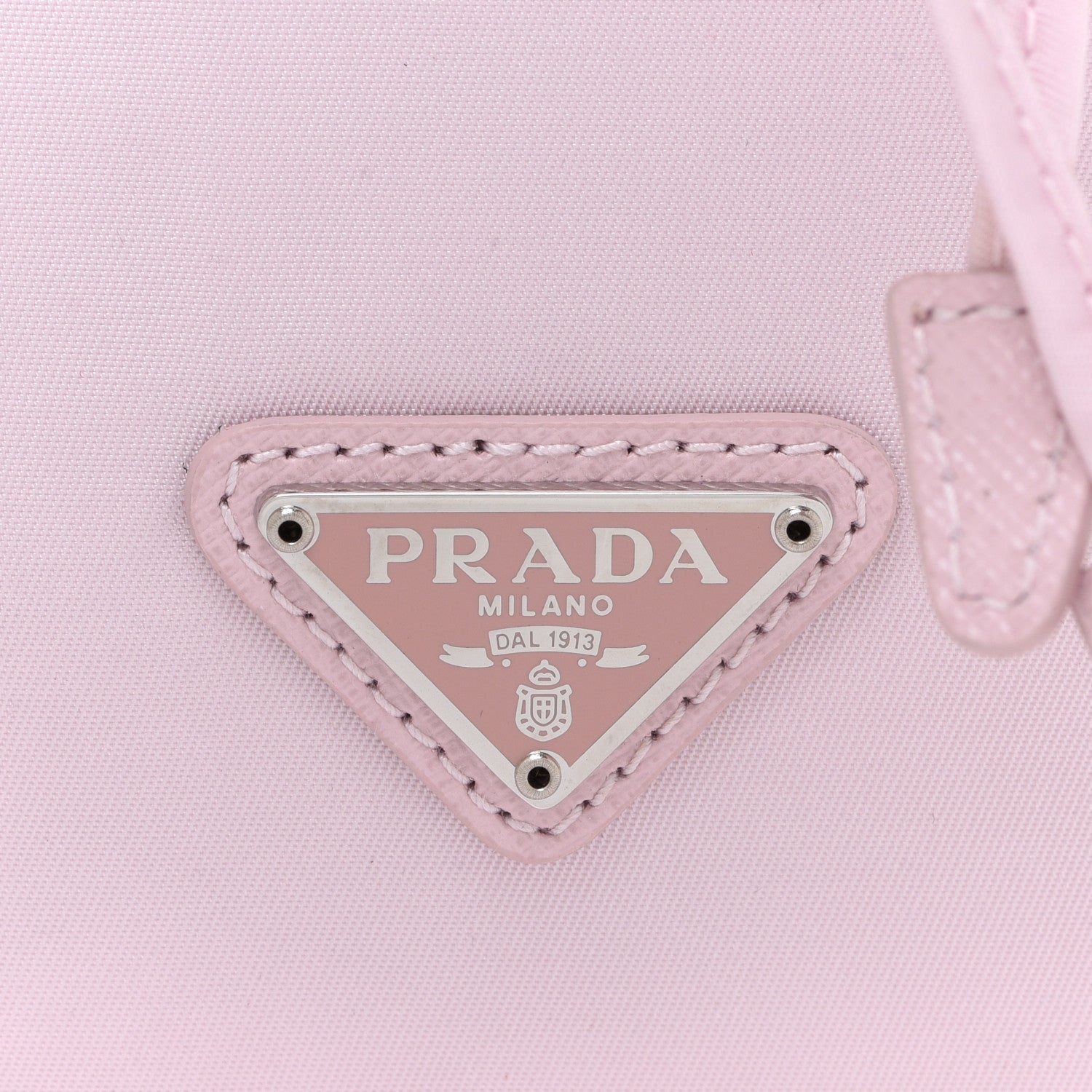 Prada Saffiano Tessuto Nylon Vela Bucket Wristlet 10 of 12