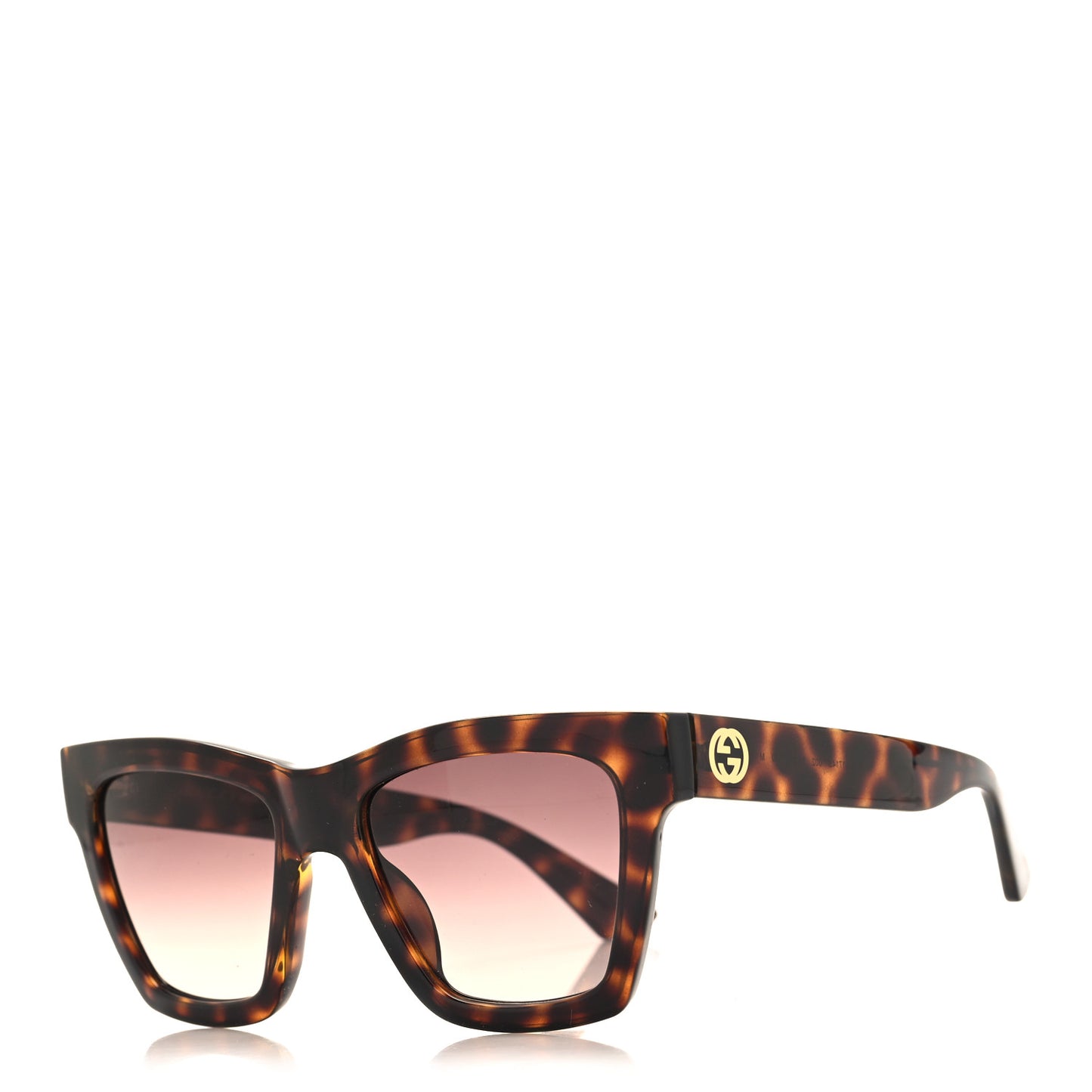 Acetate Square Frame Sunglasses GG1714S Tortoise