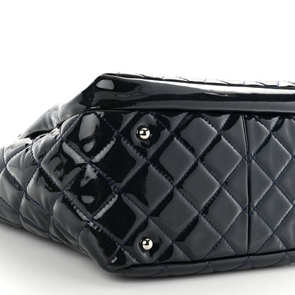 Chanel Patent Quilted Chic and Glitter Large Tote Black 8 of 9