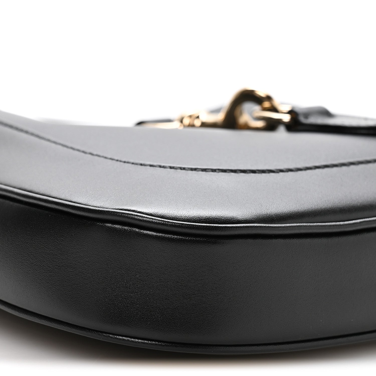 Gucci Calfskin Small Jackie Shoulder Bag Black 9 of 10