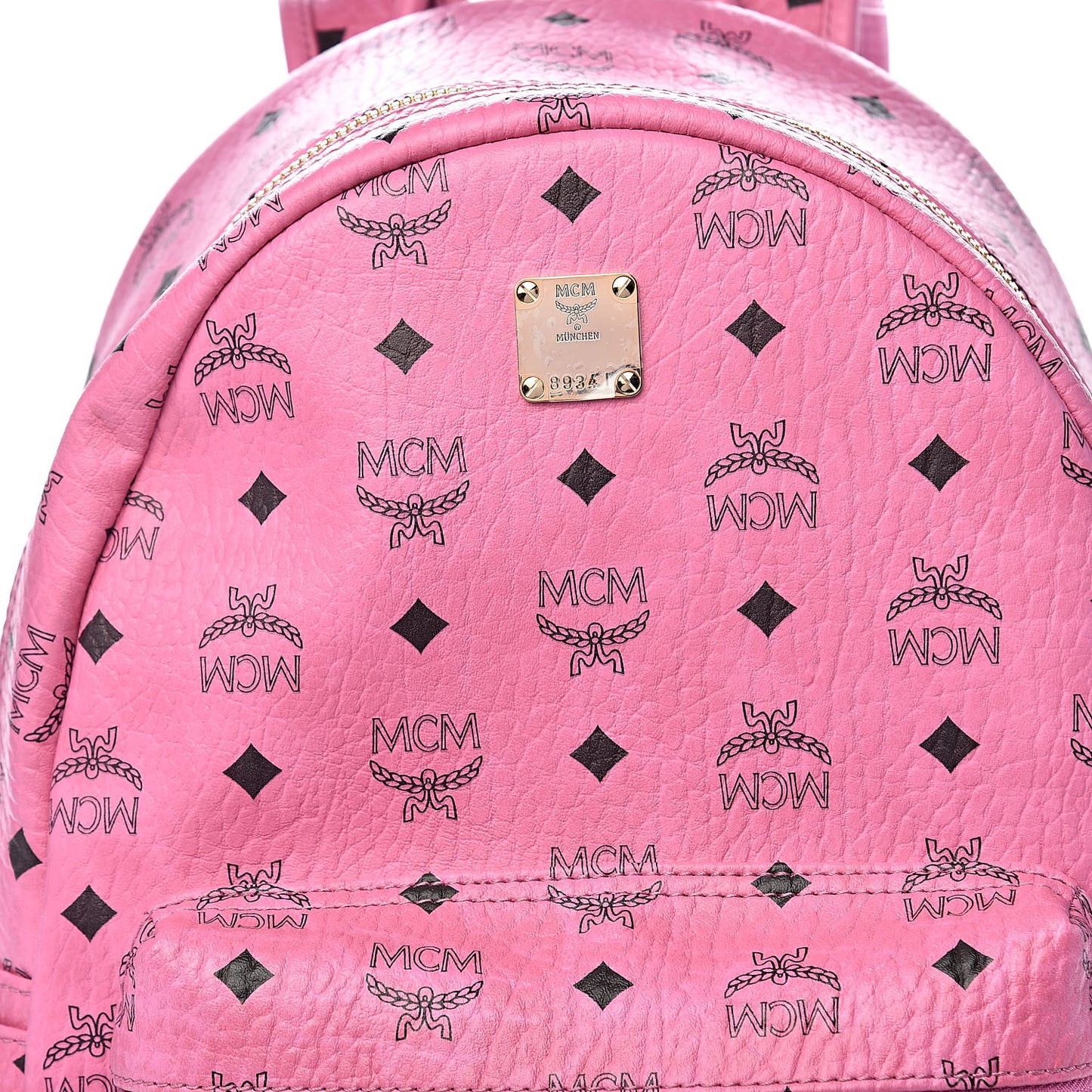 Visetos Small Side Stud Stark Backpack Pink
