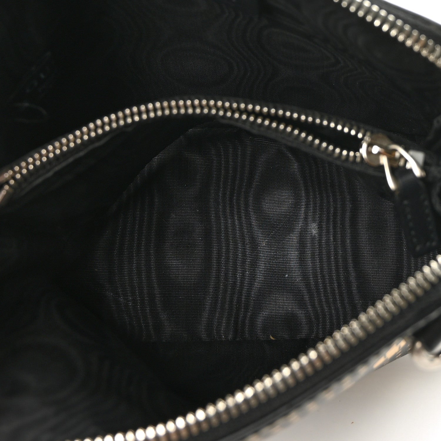 Gucci X SEGA Calfskin GUCCY Stars Mini Dome Shoulder Bag Black Gold 6 of 11
