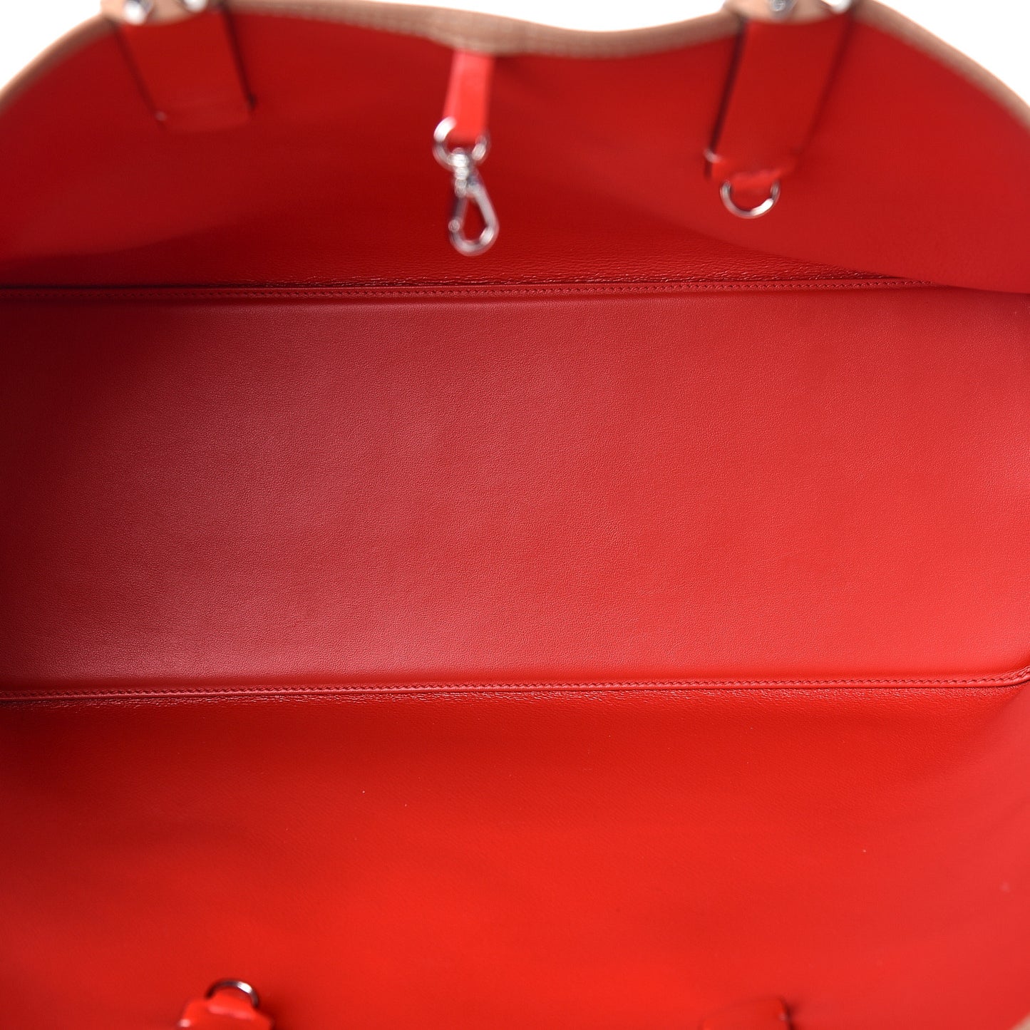 Calfskin Spikes East West Cabata Tote Nude